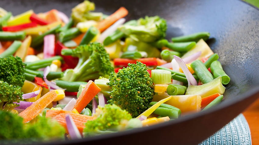 Powody, dla których warto spróbować diety wegetariańskiej, wegańskiej żywności Tapeta HD