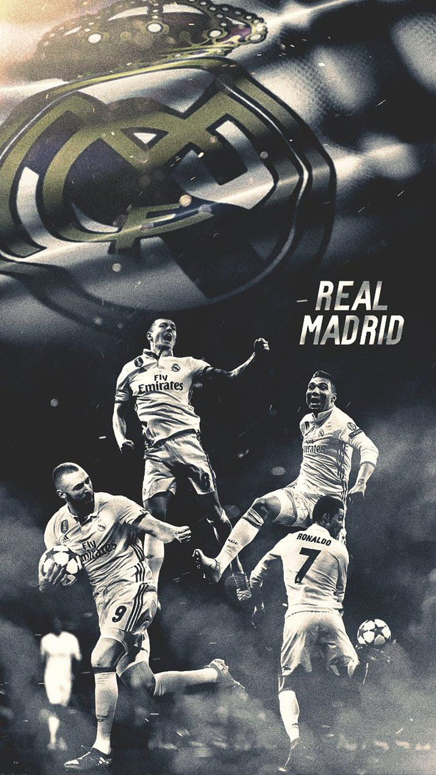 Piłka nożna - Real Madryt iPhone. RT bardzo doceniane Tapeta na telefon HD