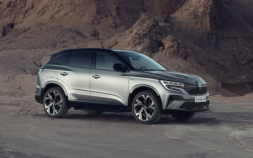 2023, Renault Austral, front view, exterior, silver Austral, new Austral, crossover, French cars, Renault HD wallpaper