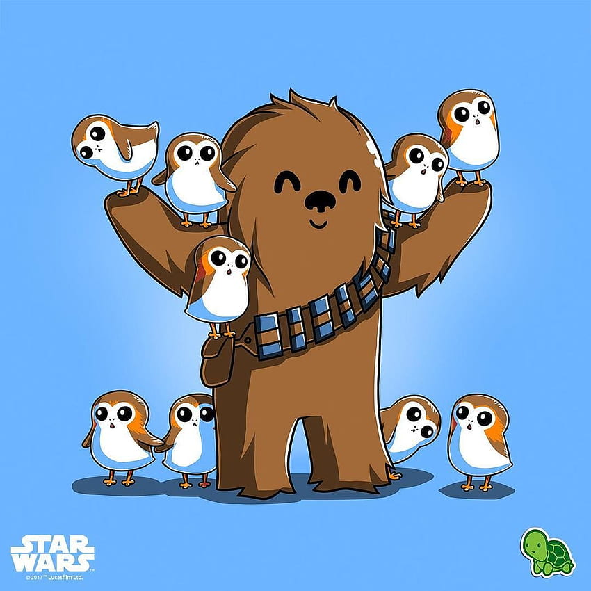 2,961 Likes, 16 Comments - TeeTurtle on Instagram, Cute Chewbacca HD phone wallpaper