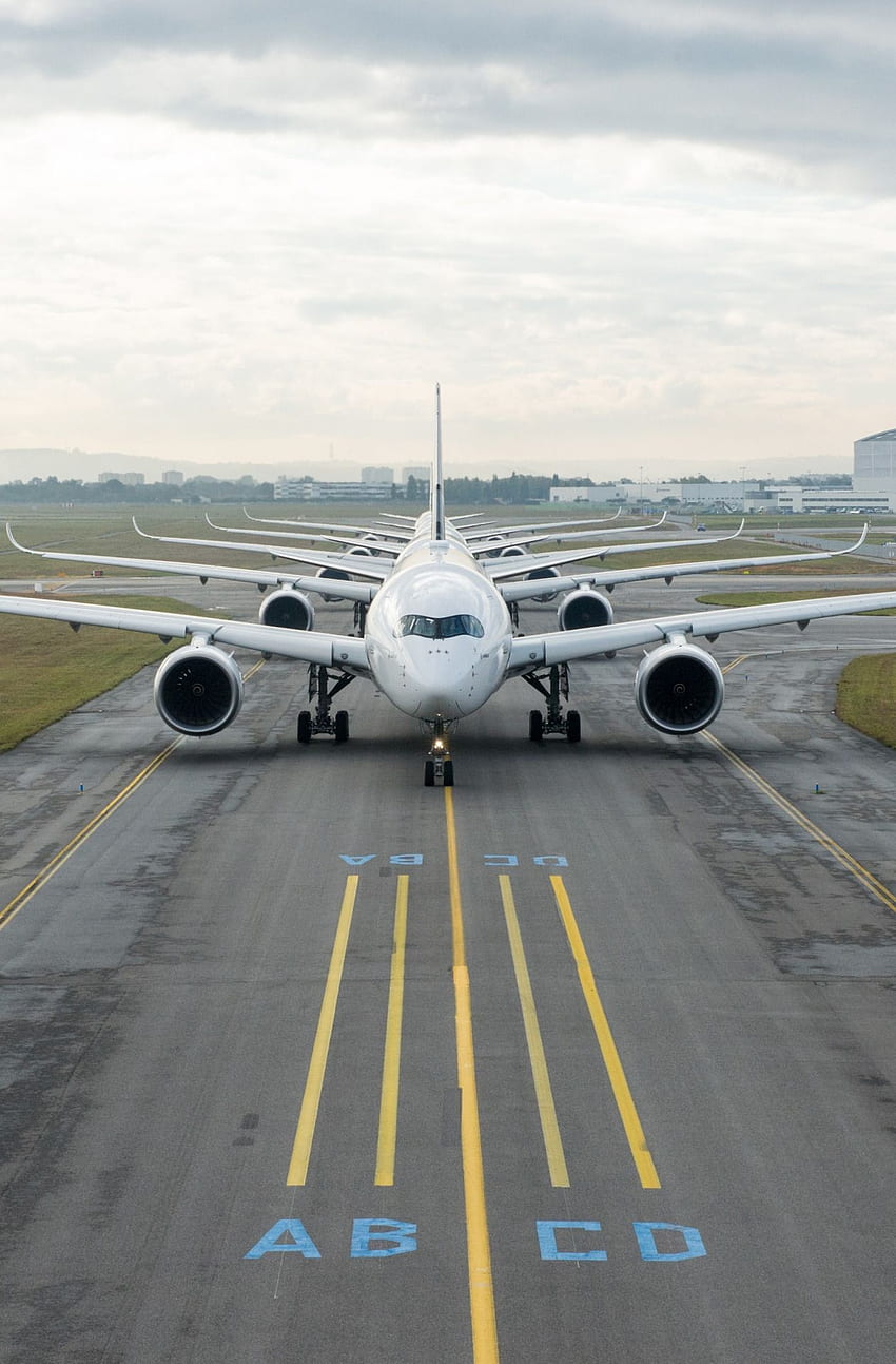 Airbus A350. Airbus, Flugzeug HD-Handy-Hintergrundbild
