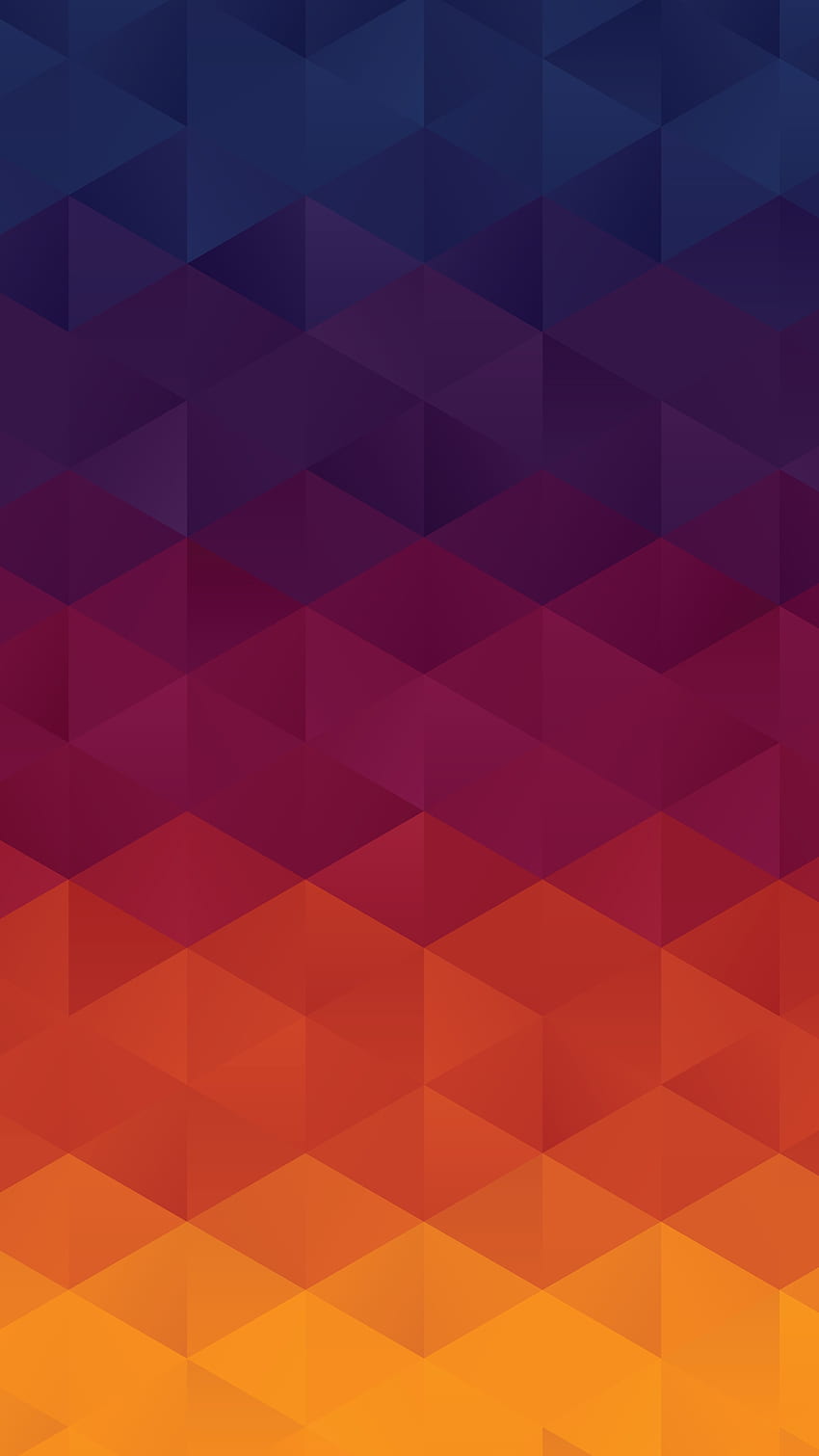 Triangular pattern, colorful, art HD phone wallpaper