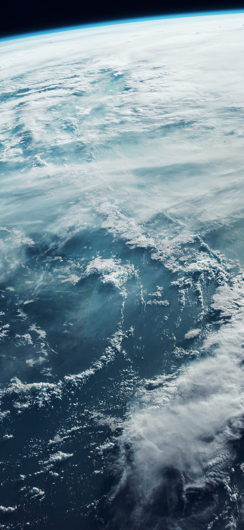 Dünya Gökyüzü Bulut Uzay Mavi Deniz Kara HD telefon duvar kağıdı