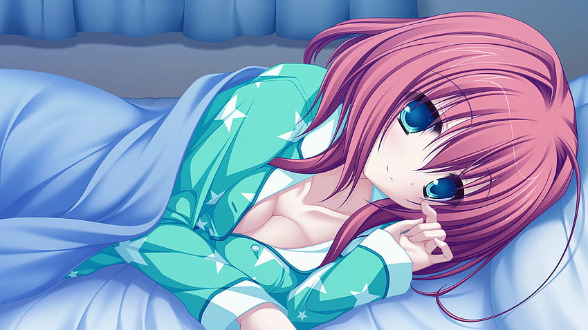 czas spać......, ładny, dziewczyna, anime, ładny Tapeta HD