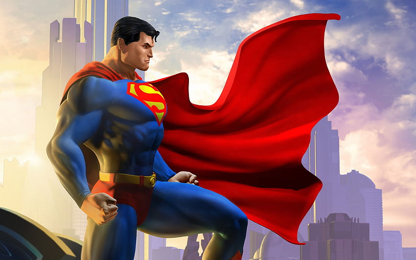 Superman Game - High Resolution, Superman Abstract HD wallpaper