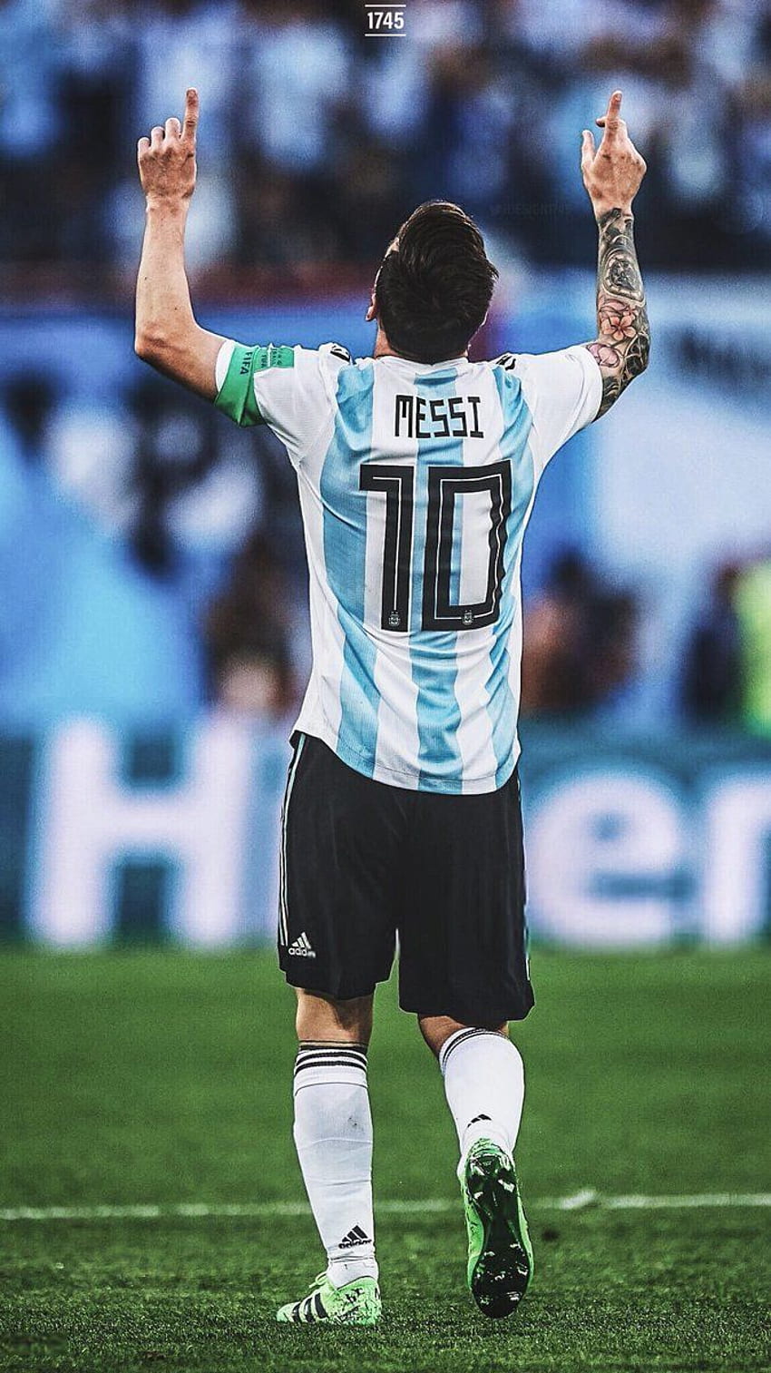 Lionel Messi Argentina Is Wearing Blue White Sports Dress HD Messi  Wallpapers  HD Wallpapers  ID 85160