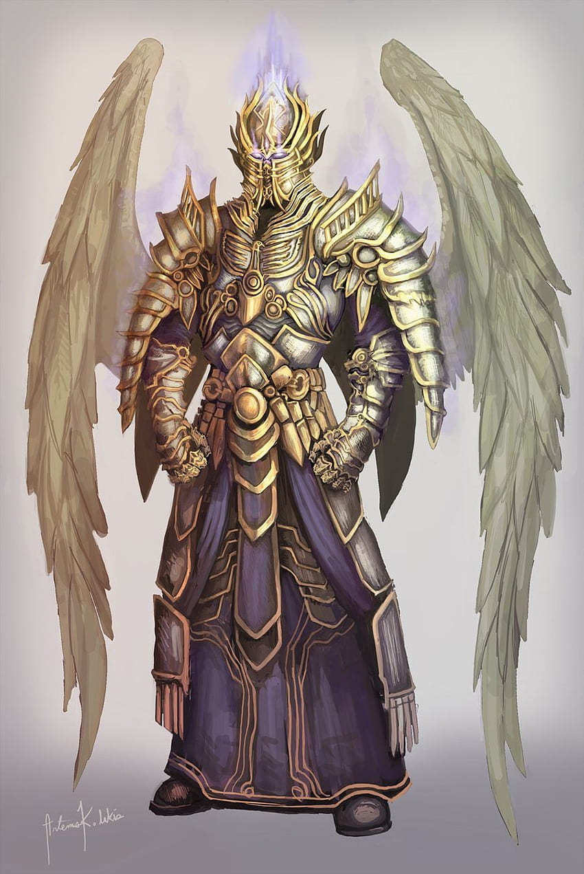 - Warriors Angels Armor Wings Fantasy Warrior Angel HD phone wallpaper ...