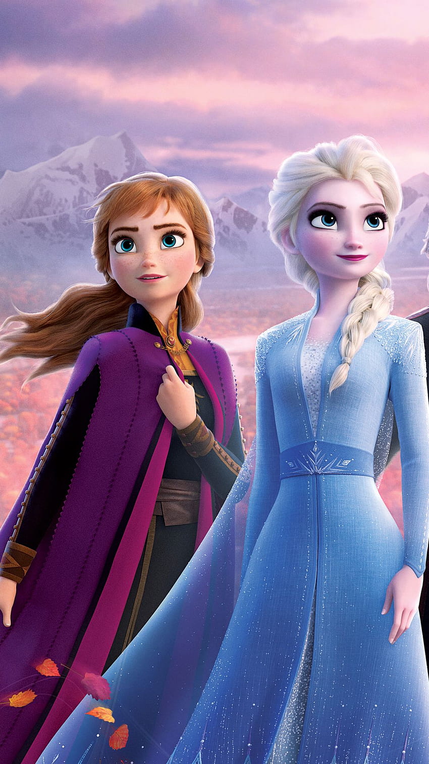 rosa congelado. congelado, princesa de Disney, Frozen, Pink Elsa Frozen fondo de pantalla del teléfono