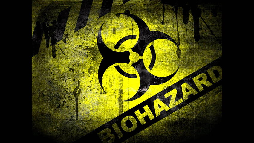 Zombie Biohazard Sign (Page 1), Cool Biohazard HD wallpaper