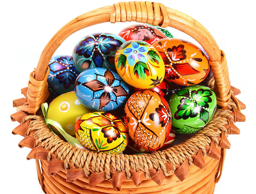 Easter Basket 3D Icon download in PNG OBJ or Blend format