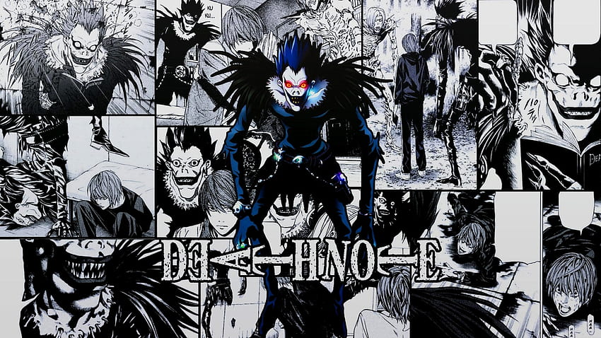 Ryuk de Death Note Anime Completo, Mangá Death Note papel de parede HD