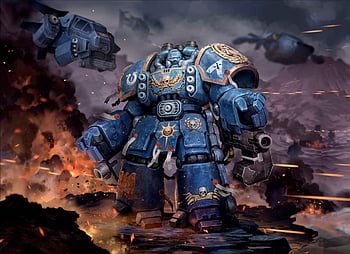 Ultramarines Skull Wallpaper  Download to your mobile from PHONEKY