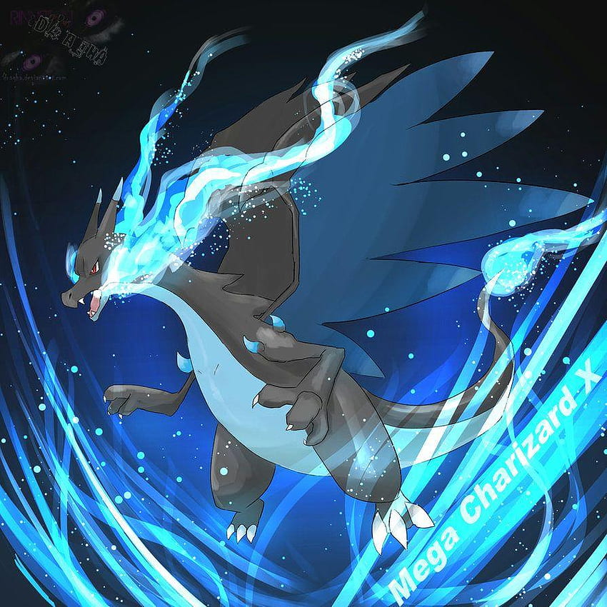 Mega Charizard X, Pokemon Mega Charizard X Tapeta na telefon HD