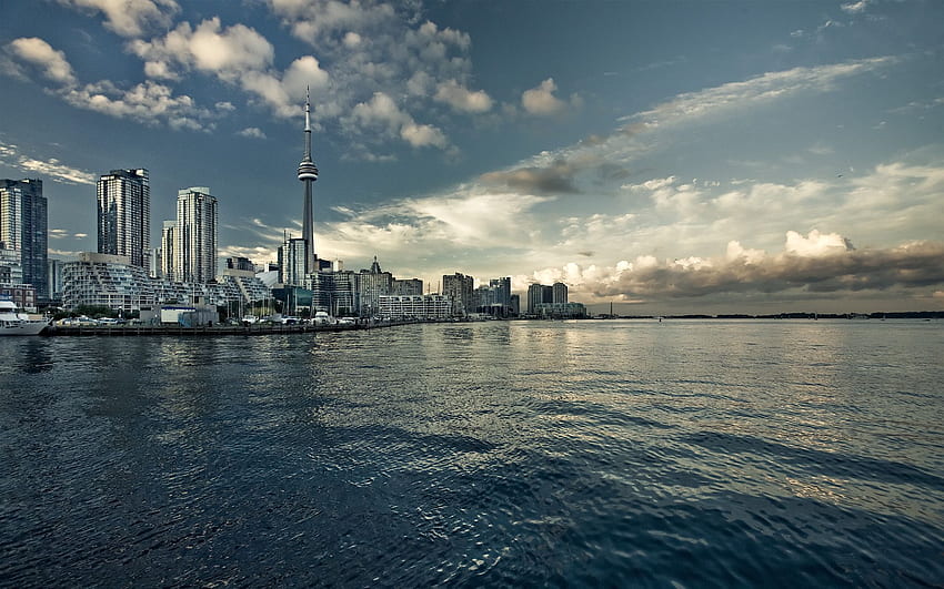 Daily : Toronto Skyline. I Like To Waste My Time, Torento HD wallpaper