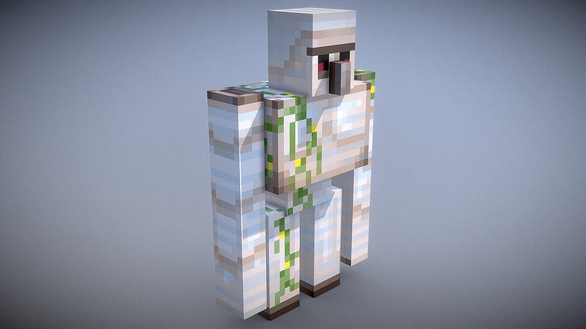 Minecraft - Iron Golem - Modelo 3D por Vincent Yanez [b7f1a9a] fondo de pantalla