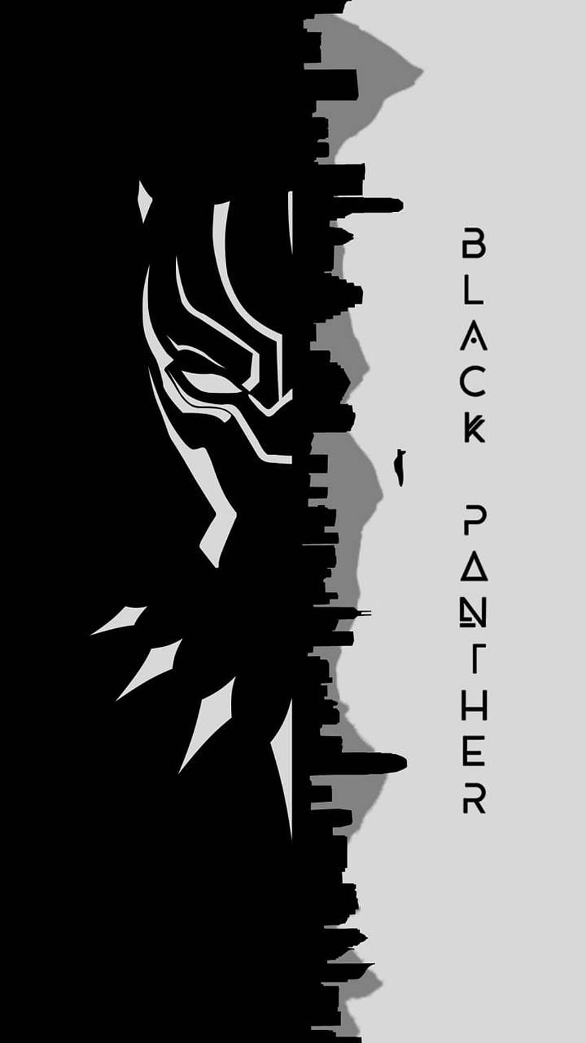Black Panther Minimal Poster. Black panther marvel, Marvel, Minimalist Black  Panther HD phone wallpaper | Pxfuel