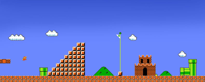 Mario Background. Mario , Mario iPhone and Funny Mario, Retro Mario HD wallpaper