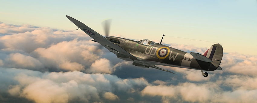 Spitfire HD-Hintergrundbild