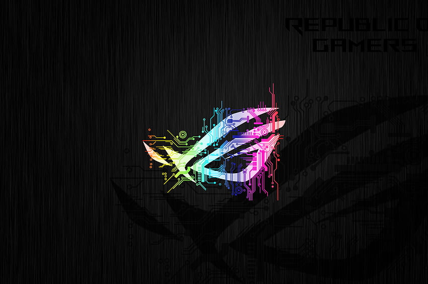 Republic Of Gamers Abstract Logo Chromebook Pixel , , Background e, For Gamers By Gamers Sfondo HD