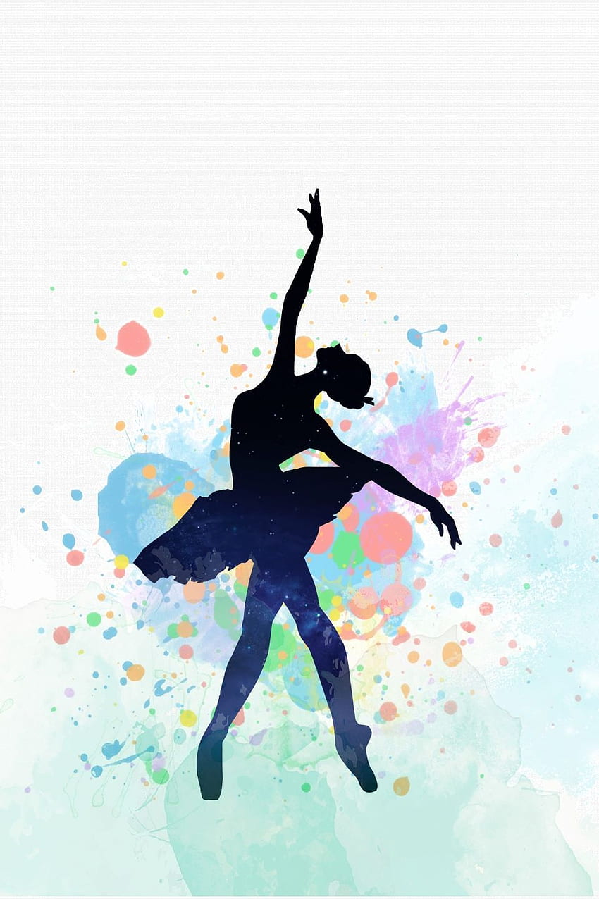Propaganda del ballerino della siluetta di vettore. Silhouette art, Danza silhouette, Danza, Ballerina Art Sfondo del telefono HD