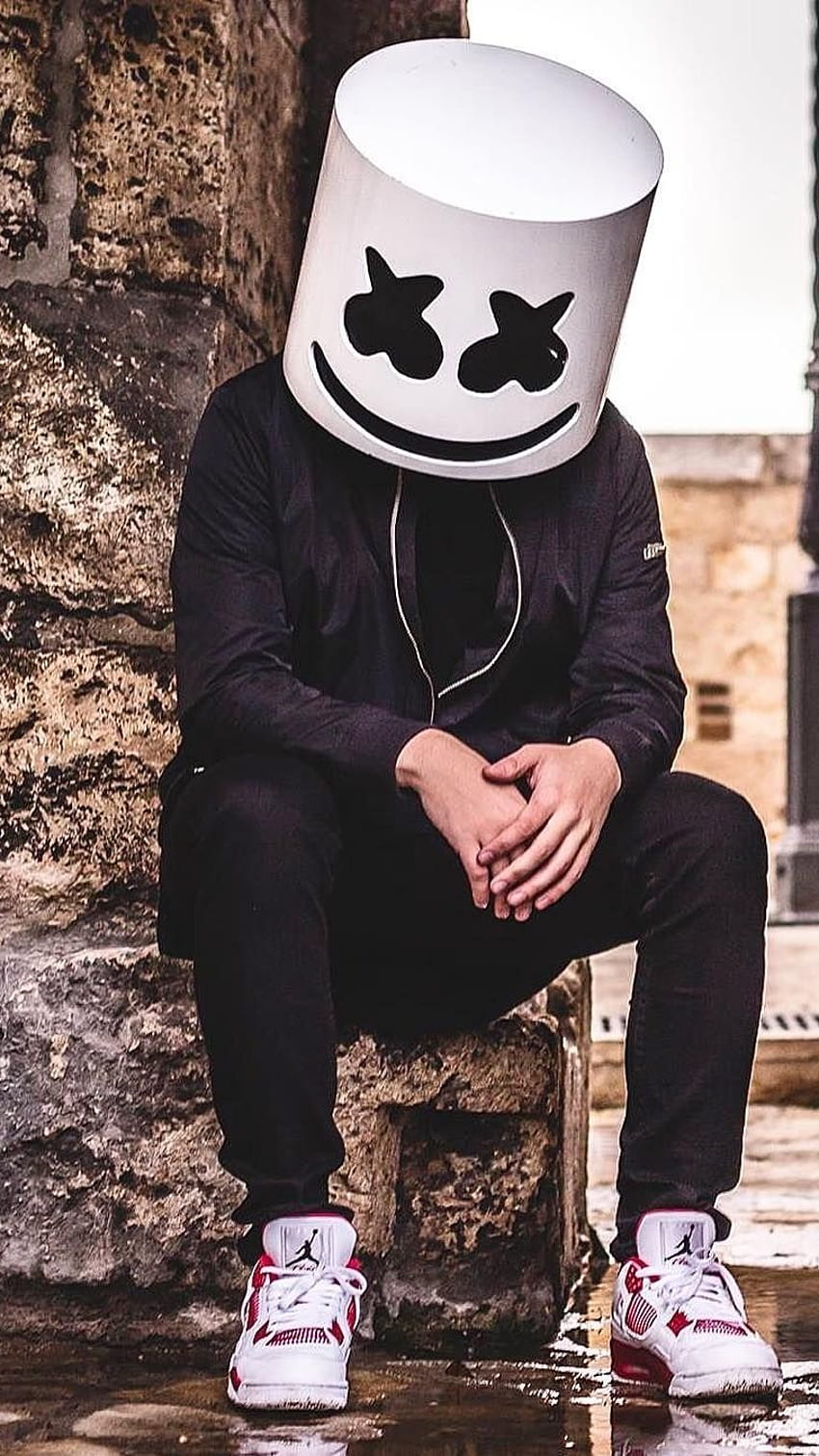 Marshmello, cooler Hollywood-DJ-Musiker HD-Handy-Hintergrundbild