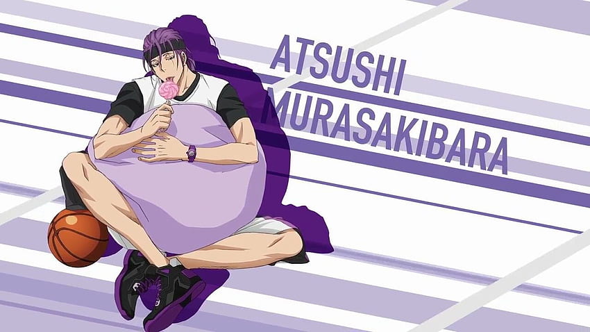 über Atsushi Murasakibara. Erfahren Sie mehr über Kuroko no Basket, Anime und Murasakibara Atsushi HD-Hintergrundbild