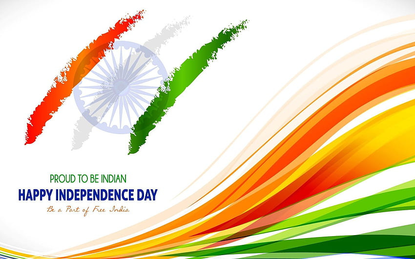Glücklicher Unabhängigkeitstag, Unabhängigkeitstag 2015, indische Unabhängigkeit, Logo des indischen Instituts HD-Hintergrundbild