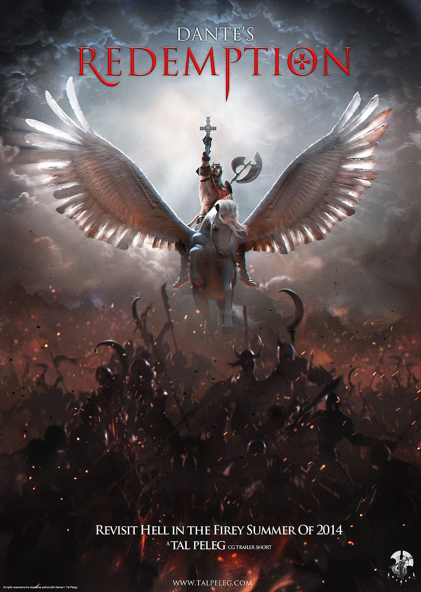 Dante's Redemption Fan Art Movie Poster. Movie art, Dante, Fan art, Inferno Movie HD phone wallpaper