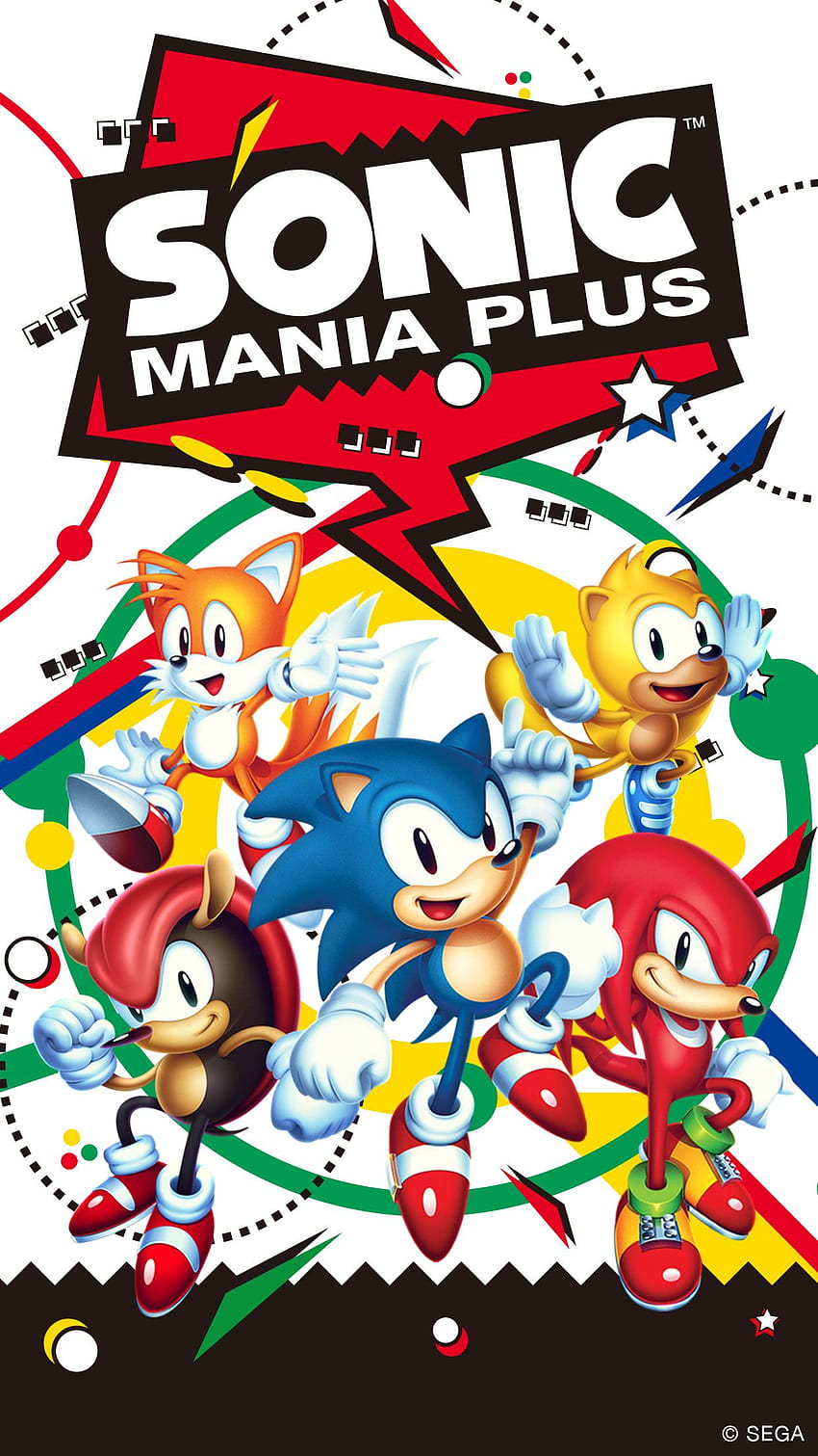 Mobile - - Sonic Mania Plus - Galeria, Sonic Postacie Tapeta na telefon HD