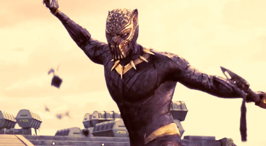 Choses étonnantes à savoir sur le costume Golden Jaguar d'Erik Killmonger Fond d'écran HD