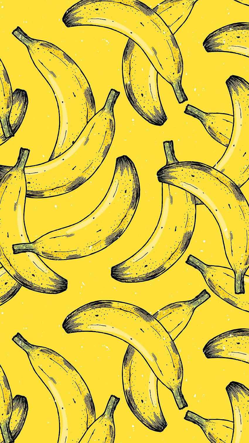 Bananowy iPhone, bananowo żółty Tapeta na telefon HD