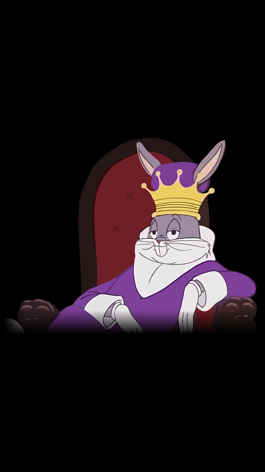 King Bugs Bunny - Fulfilled Request [] HD phone wallpaper
