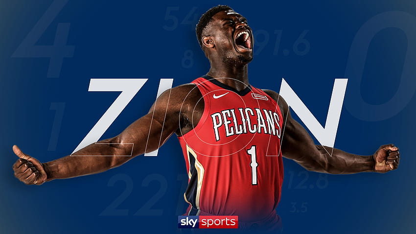 Zion Williamson lives up to hype in his first 10 New Orleans Pelicans games. NBA News HD wallpaper