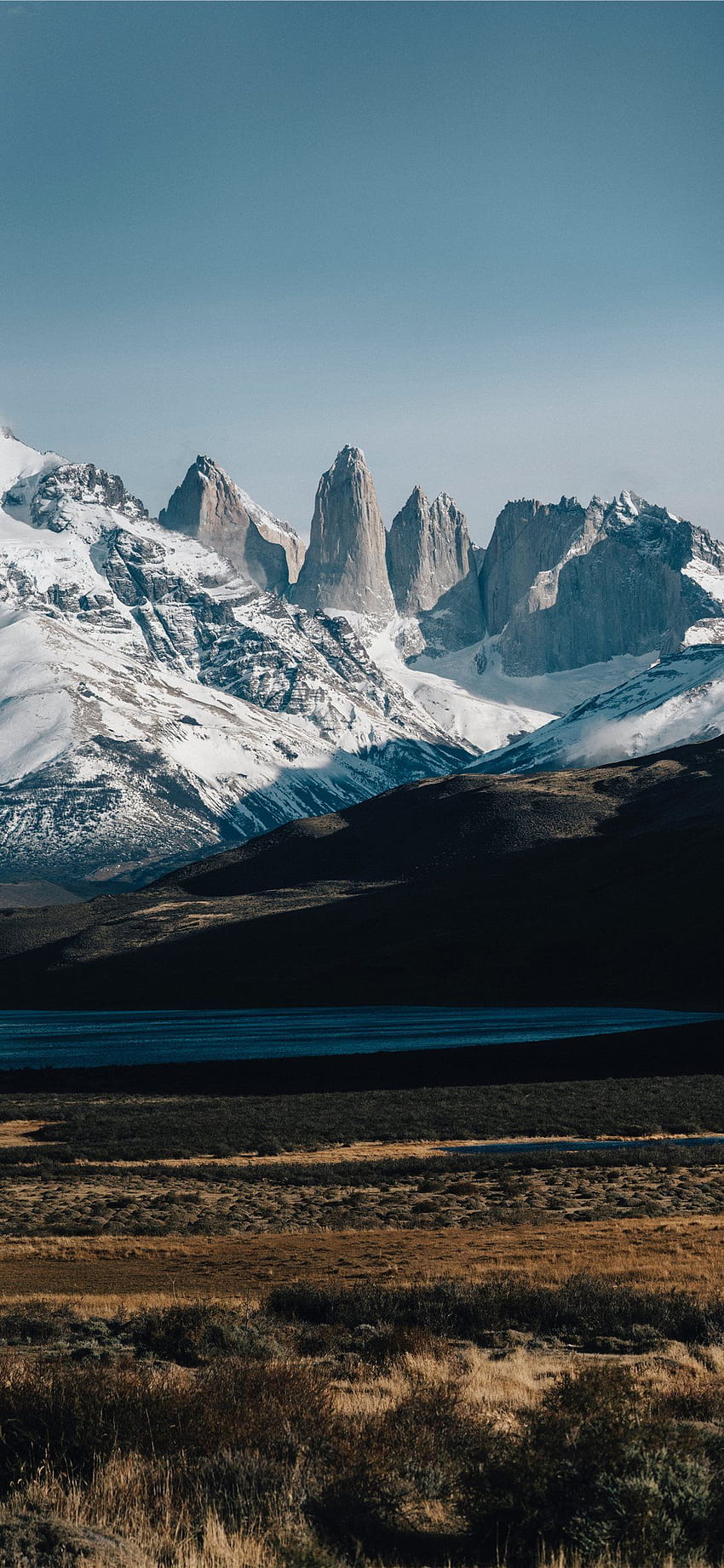 Torres Del Paine Ulusal Parkı, Patagonya HD telefon duvar kağıdı