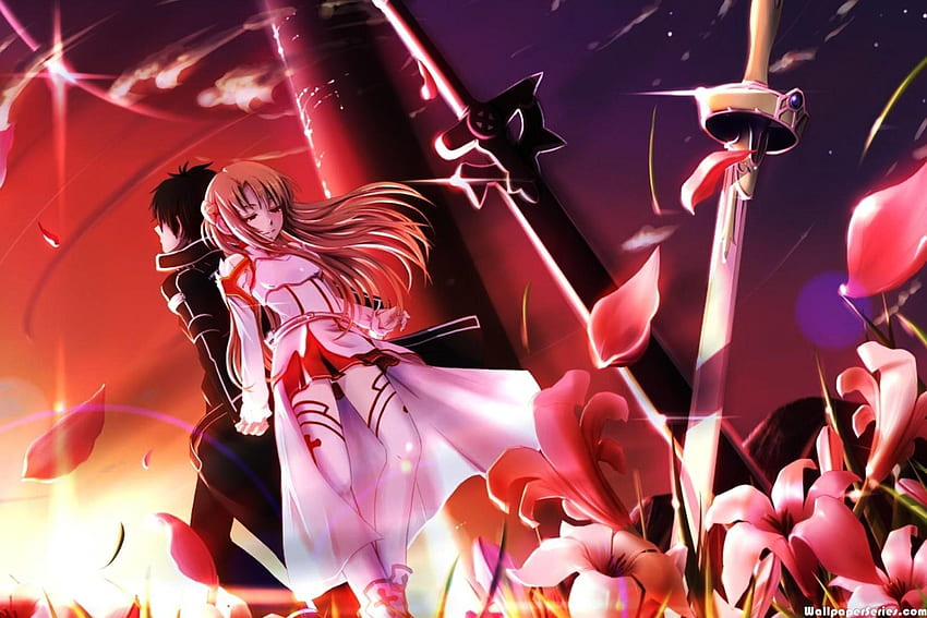 Kirito Y Asuna Anime Sword Art Online - Sword Art fondo de pantalla | Pxfuel