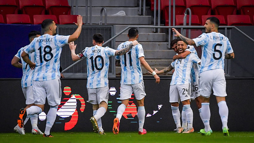 아르헨티나 1 1 콜롬비아(펜 3 2), 코파 아메리카 2021: 에밀리아노 마르티네즈, 알비셀레스테가 브라질 신선한 헤드라인으로 최종 날짜를 정함에 따라 페널티킥 3개 저장 HD 월페이퍼