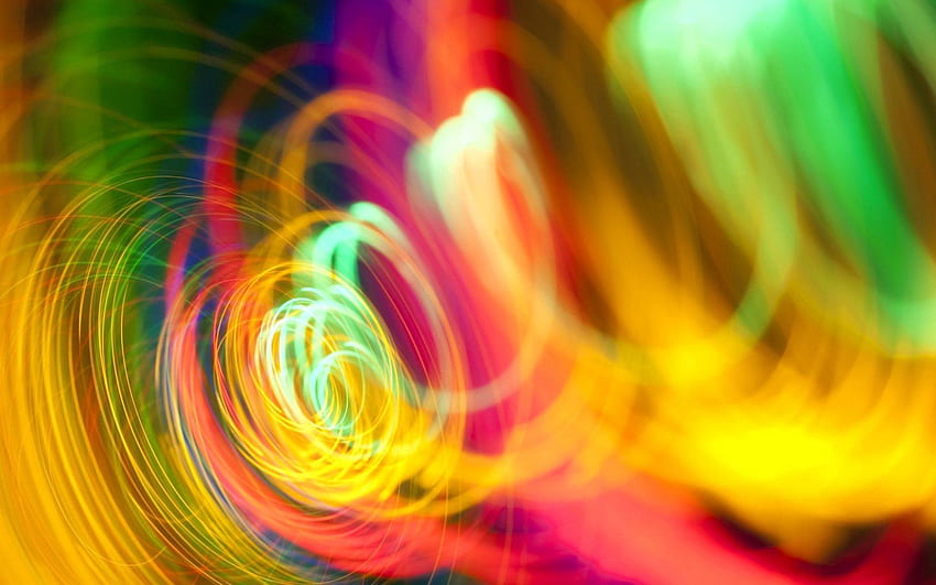 Abstract, Bright, Multicolored, Motley, Lines, Spiral HD wallpaper