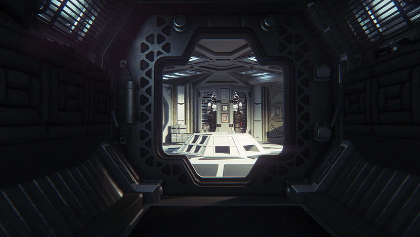 Alien: Isolamento Ultra. Fundo, Nostromo papel de parede HD