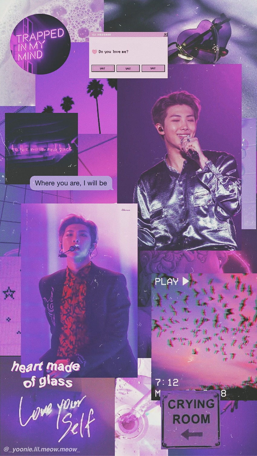 RM. Bunga ungu, Gambar, Ungu, Jungkook Purple Sfondo del telefono HD