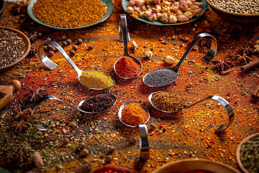 Herbs and Spices, and, Spices, Masala, Herbs HD wallpaper