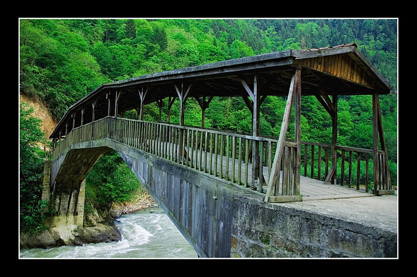 le pont de Karadeniz, Turquie Fond d'écran HD