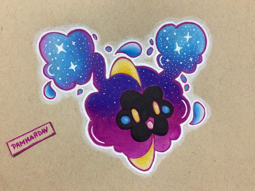 Cosmog & Kirby In Deep Space! by ParootyBoodyz -- Fur Affinity [dot] net