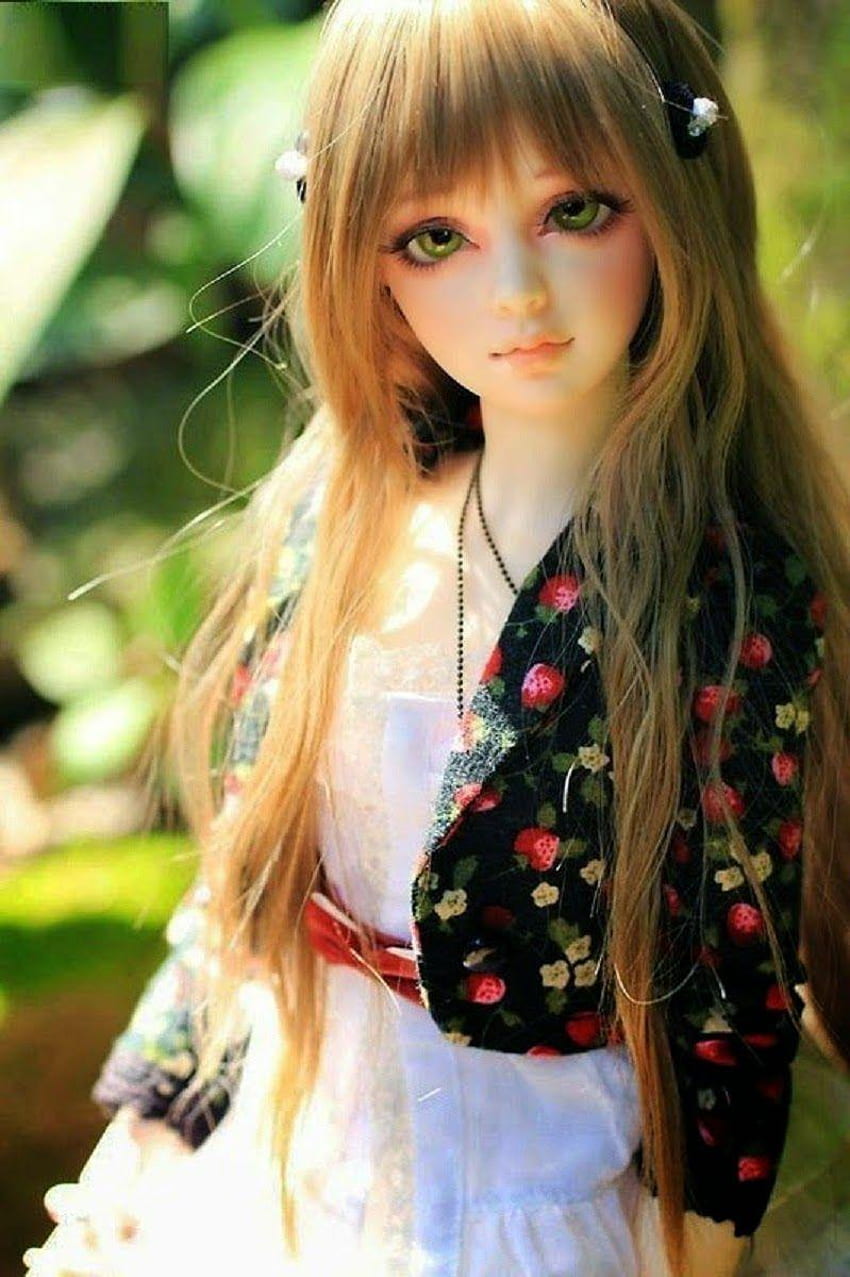 Poupée Barbie mignonne pour mobile, poupée Anime Fond d'écran de téléphone HD