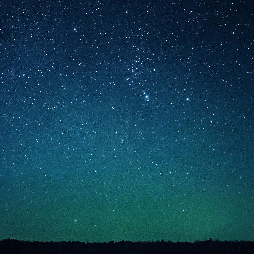 Weite Sternenhimmel-Ansicht iPad Air, Nachthimmel HD-Handy-Hintergrundbild