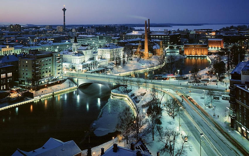 Cities, Winter, Night, Moskow, City HD wallpaper