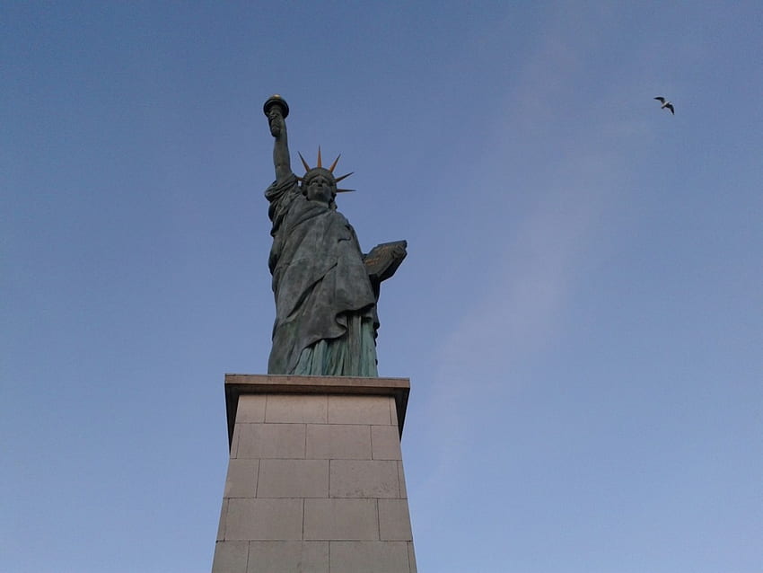 liberté, архитектура, париж, паметници, франция, статуя HD тапет