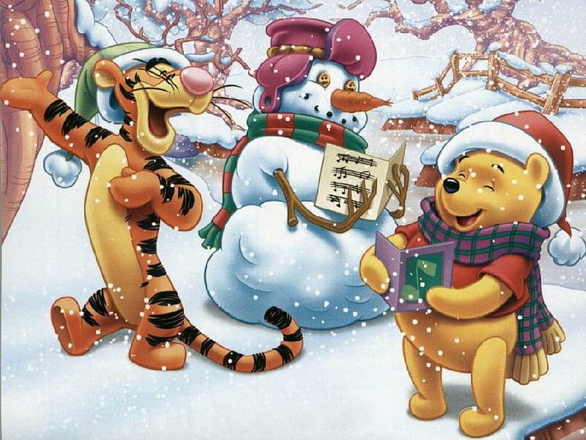 Winnie the Pooh Weihnachten Weihnachten 2735471 1024 768 - Pu der Bär ...