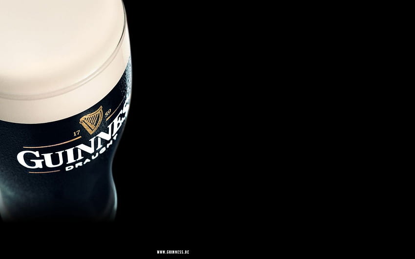 Visualização da publicidade da marca de cerveja Guinness papel de parede HD