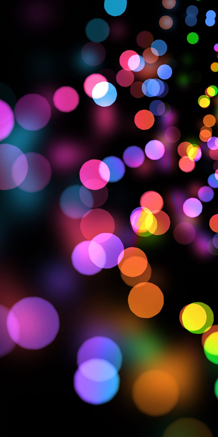 party lights, circles, colorful, bokeh, lg v30, lg g6, , background, 127 HD phone wallpaper