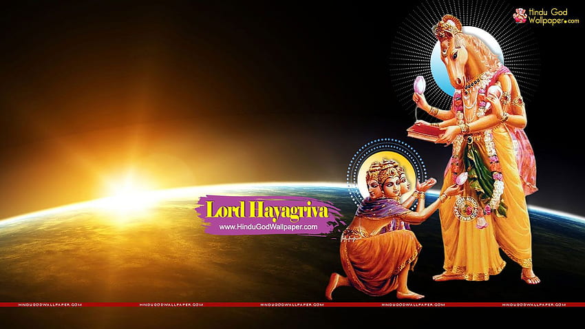 God Hayagriva God of knowledge and wisdom Picture Gift Photo Card